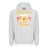 Dove Grey Oktoberfest Munich Premium Hoodie - baoMotion