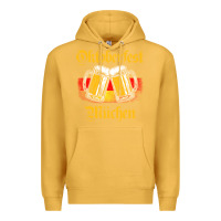 Mustard Oktoberfest Munich Premium Hoodie - baoMotion