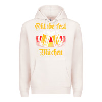 Pale Pink Oktoberfest Munich Premium Hoodie - baoMotion