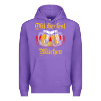Purple Oktoberfest Munich Premium Hoodie - baoMotion