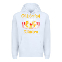 White Oktoberfest Munich Premium Hoodie - baoMotion