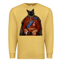 Antique Gold Pet Portraits, Custom Pet Portraits, Renaissance Pet Portraits, Custom Premium Sweatshirt - RanaPortraitStore