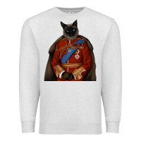 Oatmeal Heather Pet Portraits, Custom Pet Portraits, Renaissance Pet Portraits, Custom Premium Sweatshirt - RanaPortraitStore