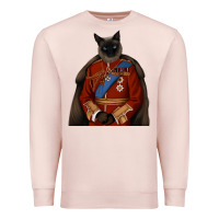 Pale Pink Pet Portraits, Custom Pet Portraits, Renaissance Pet Portraits, Custom Premium Sweatshirt - RanaPortraitStore
