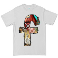 Farm Life Alphabet Lowercase Letters F Premium Tee | Teevron