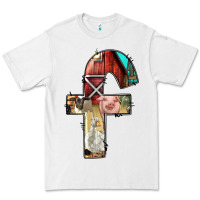 White farm life alphabet lowercase letters f Premium Tee - BundleAndBundleShop