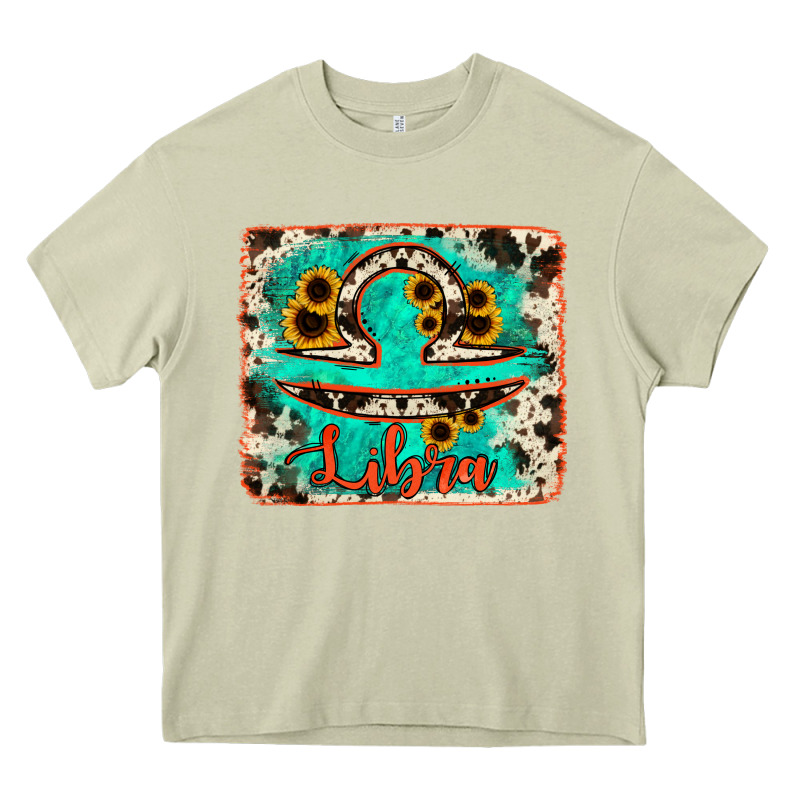Libra Turquoise Cowhide Heavy Core Tee by RanaPortraitStore | Teevron
