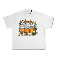 Lunar Rock camping is my happy place Urban Heavy Tee - SublimationCraftShop