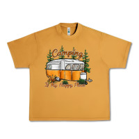 Peanut Butter camping is my happy place Urban Heavy Tee - SublimationCraftShop