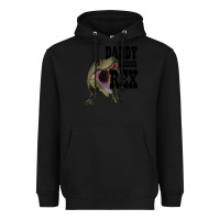 Black DADDY SAURUS REX Heavyweight Hoodie - Bettercallsaul