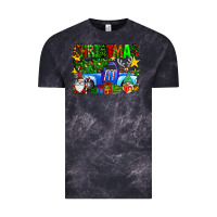 Cloud Black christmas truck Vintage Tee - SublimationCraftShop