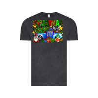 Vintage Black christmas truck Vintage Tee - SublimationCraftShop