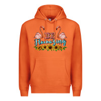 Carrot be flamezing flamingo Premium Hoodie - BarkalooDesign