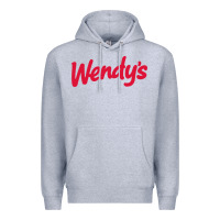 Heather Grey wendy's Premium Hoodie - baoMotion