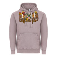 Vintage Zinc western goats Vintage Hoodie - BarkalooDesign