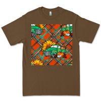 Cacao fall truck seamless pattern Premium Tee - BundleAndBundleShop