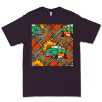 Plum fall truck seamless pattern Premium Tee - BundleAndBundleShop