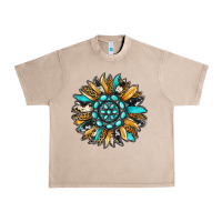 French Oak gemstone sunflower Urban Heavy Tee - RanaPortraitStore