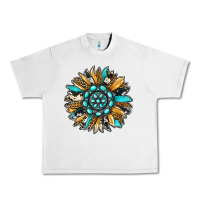 Lunar Rock gemstone sunflower Urban Heavy Tee - RanaPortraitStore