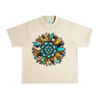 Sandshell gemstone sunflower Urban Heavy Tee - RanaPortraitStore