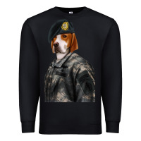 Black Pet Portraits, Custom Pet Portraits, Renaissance Pet Portraits, Custom Premium Sweatshirt - RanaPortraitStore
