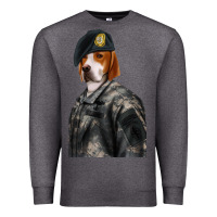 Charcoal Heather Pet Portraits, Custom Pet Portraits, Renaissance Pet Portraits, Custom Premium Sweatshirt - RanaPortraitStore
