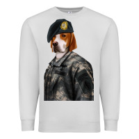 Dove Grey Pet Portraits, Custom Pet Portraits, Renaissance Pet Portraits, Custom Premium Sweatshirt - RanaPortraitStore
