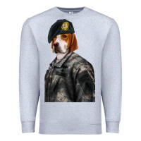 Heather Grey Pet Portraits, Custom Pet Portraits, Renaissance Pet Portraits, Custom Premium Sweatshirt - RanaPortraitStore