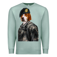 Seafoam Pet Portraits, Custom Pet Portraits, Renaissance Pet Portraits, Custom Premium Sweatshirt - RanaPortraitStore