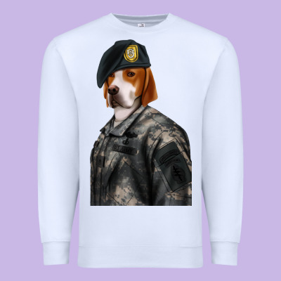 Pet Portraits, Custom Pet Portraits, Renaissance Pet Portraits, Custom Premium Sweatshirt Designed By Ranaportraitstore