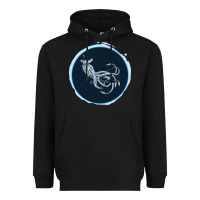 Black Sea Emperor Transparent Graphic Heavyweight Hoodie - Bettercallsaul