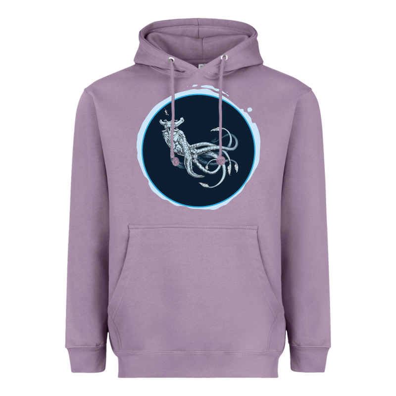 Sea Emperor Transparent Graphic Heavyweight Hoodie by Bettercallsaul | Teevron