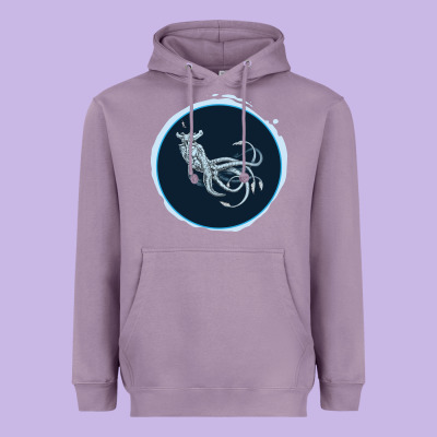 Sea Emperor Transparent Graphic Heavyweight Hoodie Designed By Bettercallsaul