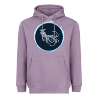 Lavender Sea Emperor Transparent Graphic Heavyweight Hoodie - Bettercallsaul