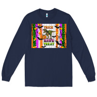 Navy Trick rawr treat kids bottle Long Sleeve Tee - Artiststas