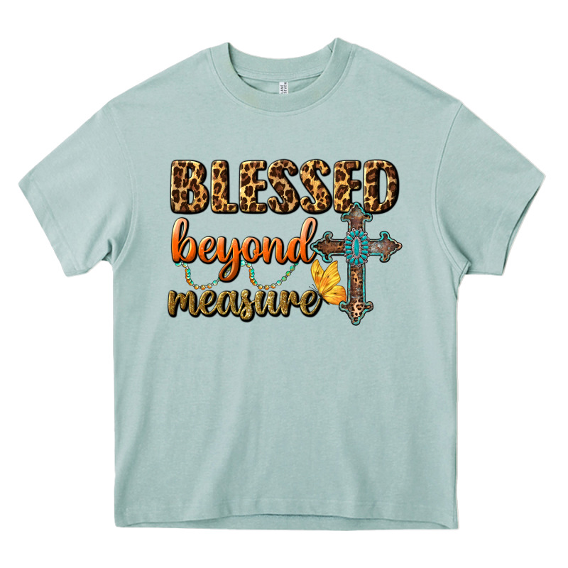Blessed Beyond Measure Heavy Core Tee by BundleAndBundleShop | Teevron