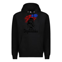 Black les deplorables Premium Hoodie - baoMotion