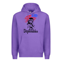 Purple les deplorables Premium Hoodie - baoMotion