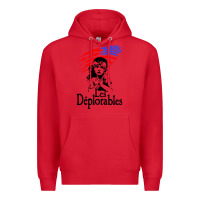 Red les deplorables Premium Hoodie - baoMotion