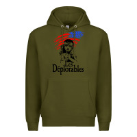 Army Green les deplorables Premium Hoodie - baoMotion