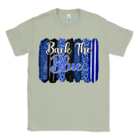 Matcha Back the blue brushstrokes Classic Tee - FaDigitalArtStudio
