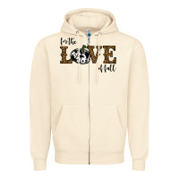 Sandshell for the love of fall Zipper Hoodie - RanaPortraitStore