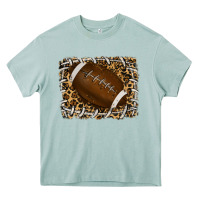 Arona leopard american football backround Heavy Core Tee - RanaPortraitStore