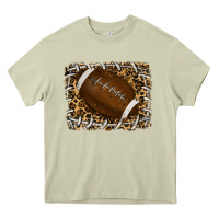Mossy leopard american football backround Heavy Core Tee - RanaPortraitStore