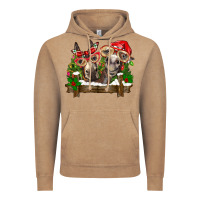 Vintage Coffee Christmas donkeys Vintage Hoodie - BarkalooDesign