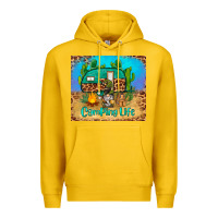 Lemon camping life tumbler Premium Hoodie - BarkalooDesign