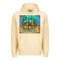 Pina Colada camping life tumbler Premium Hoodie - BarkalooDesign