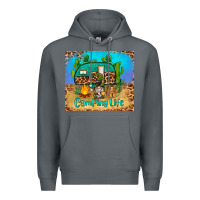 Rock camping life tumbler Premium Hoodie - BarkalooDesign