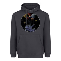Smoke Space Travel Heavyweight Hoodie - Bettercallsaul