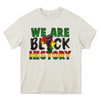 Cream we are black history Heavy Core Tee - FaDigitalArtStudio
